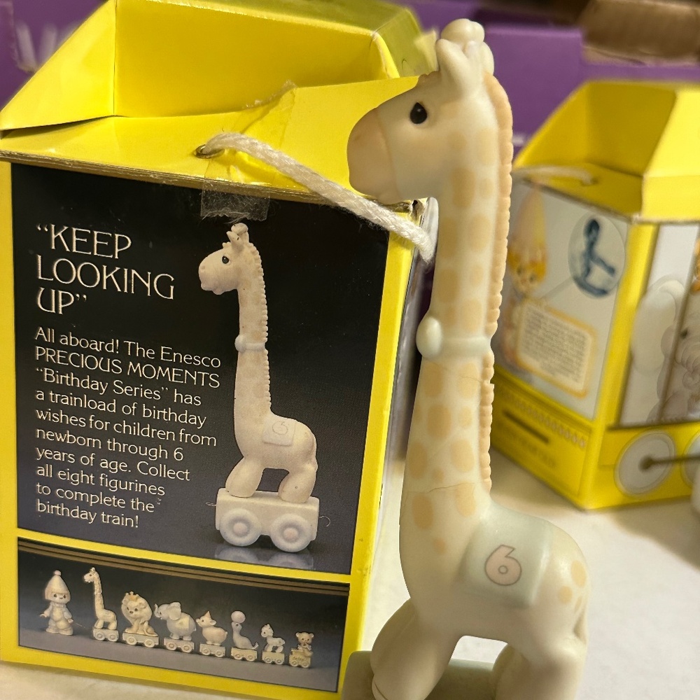 Precious moments, birthday train year 6